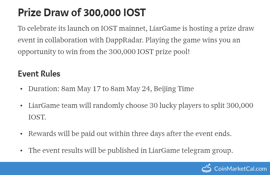 LiarGame Prize Draw image