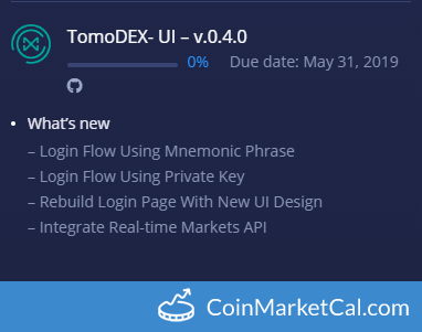 TomoDEX UI V0.4.0 image