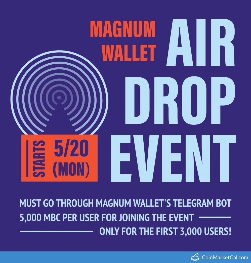 Airdrop w/ Magnum Wallet image