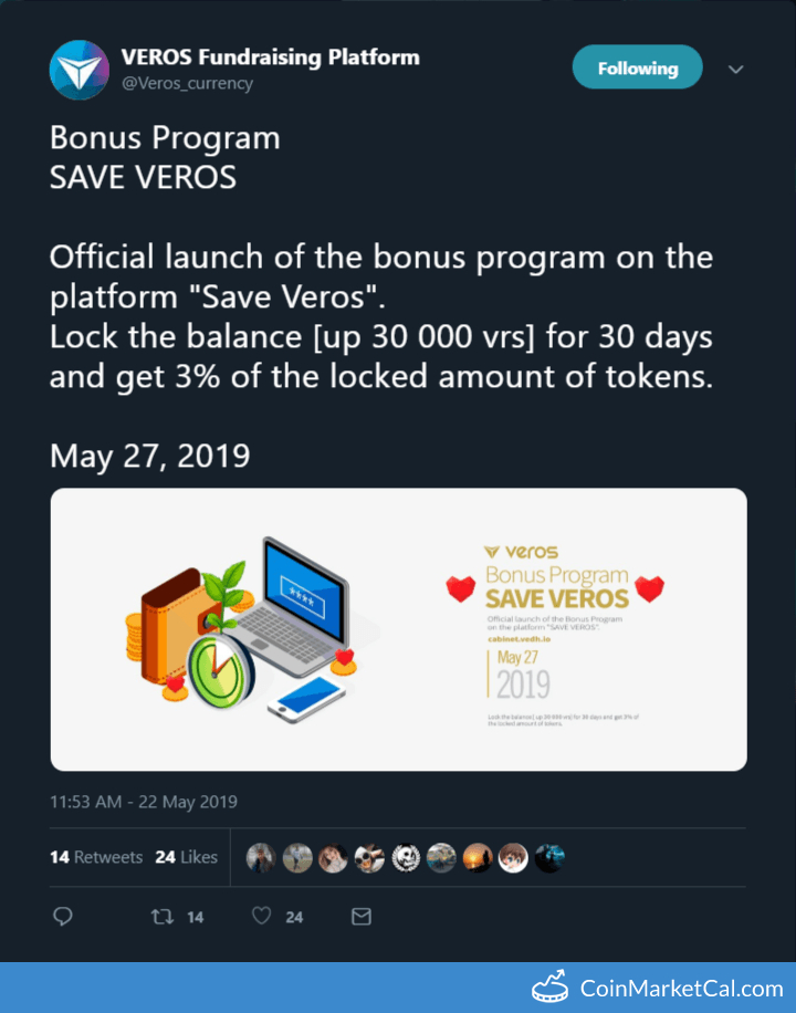 Save Veros Bonus Program image