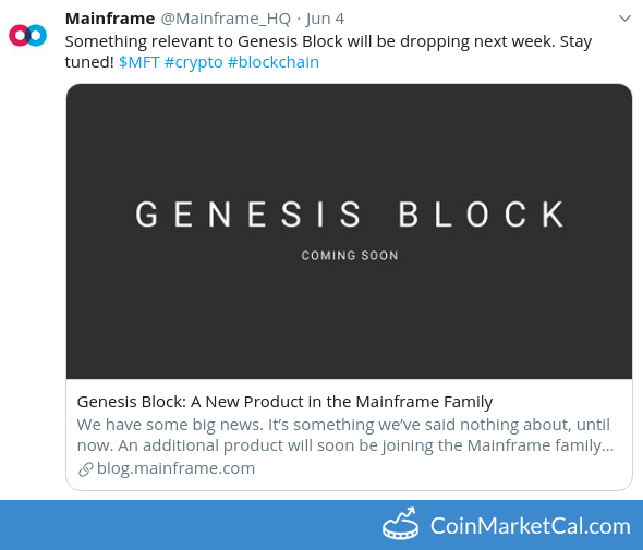 Genesis Block Ann. image