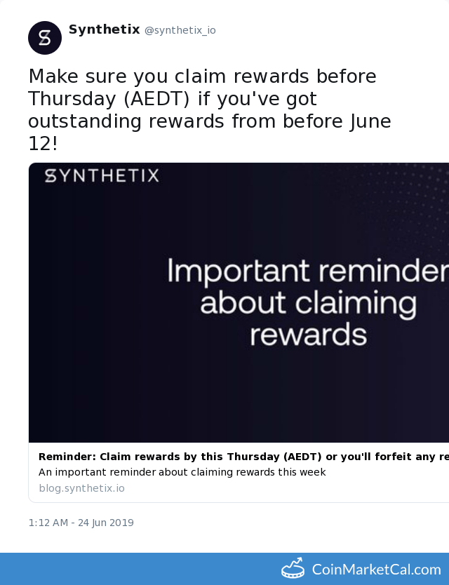 Rewards Deadline image
