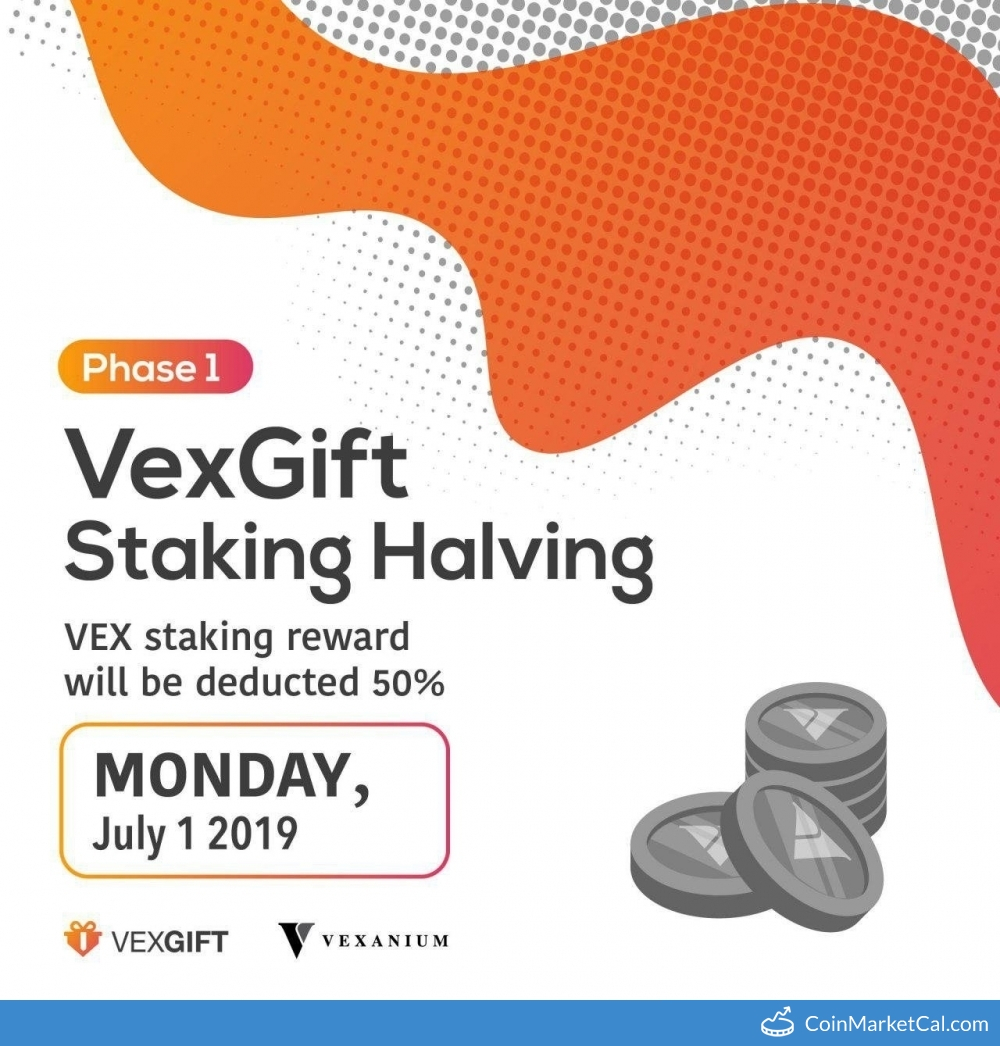 VexGift Staking Halving image