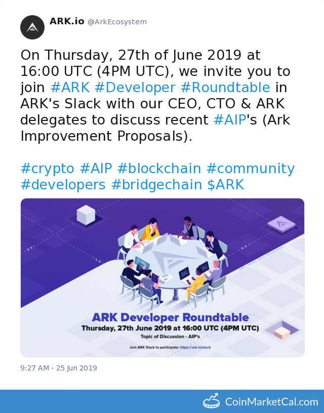 ARK Developer Roundtable image