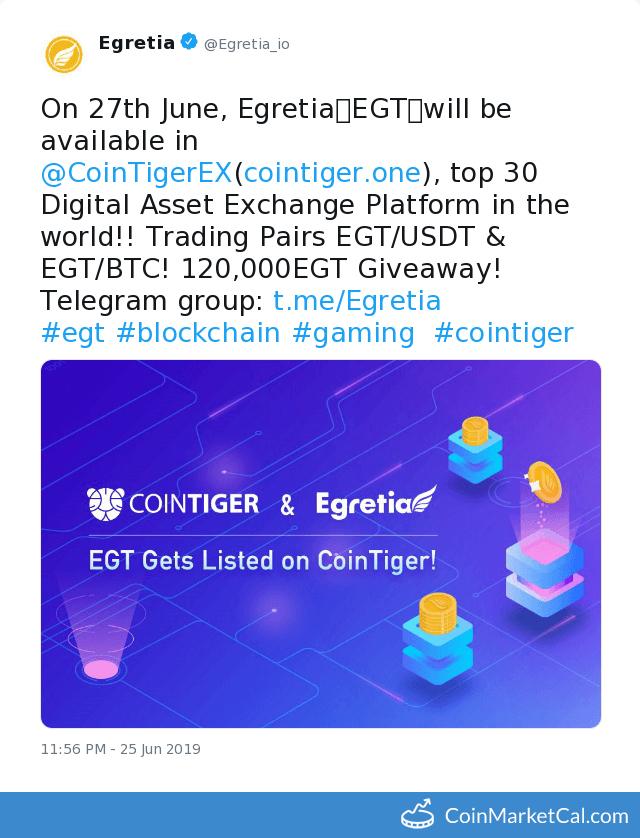 CoinTiger Listing image