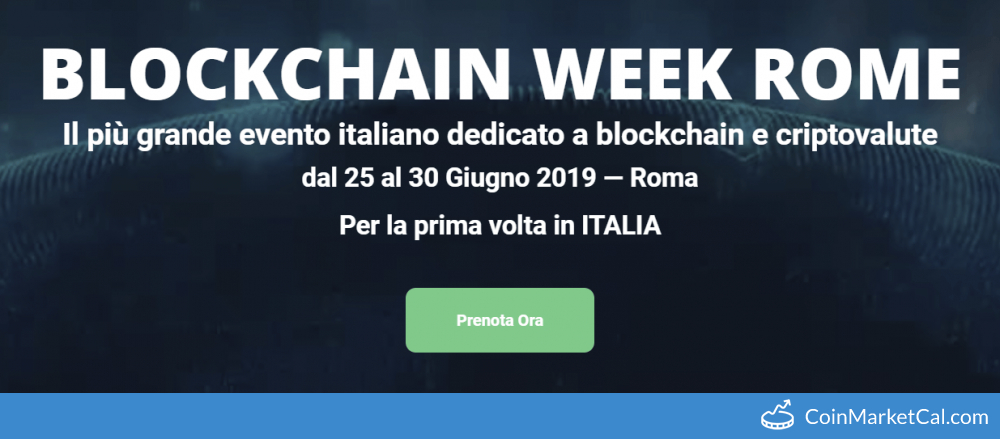 Blockchain Week Rome image