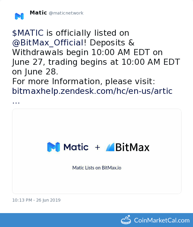 BitMax Listing image