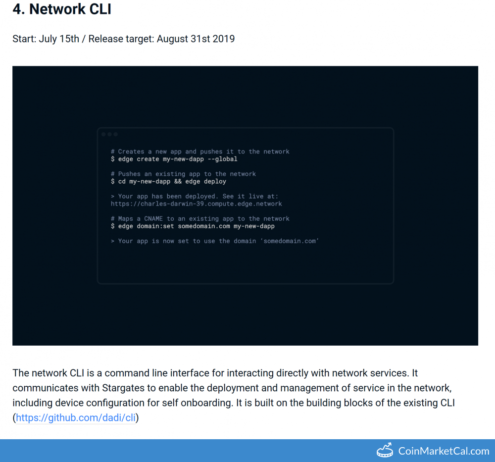 Network CLI image
