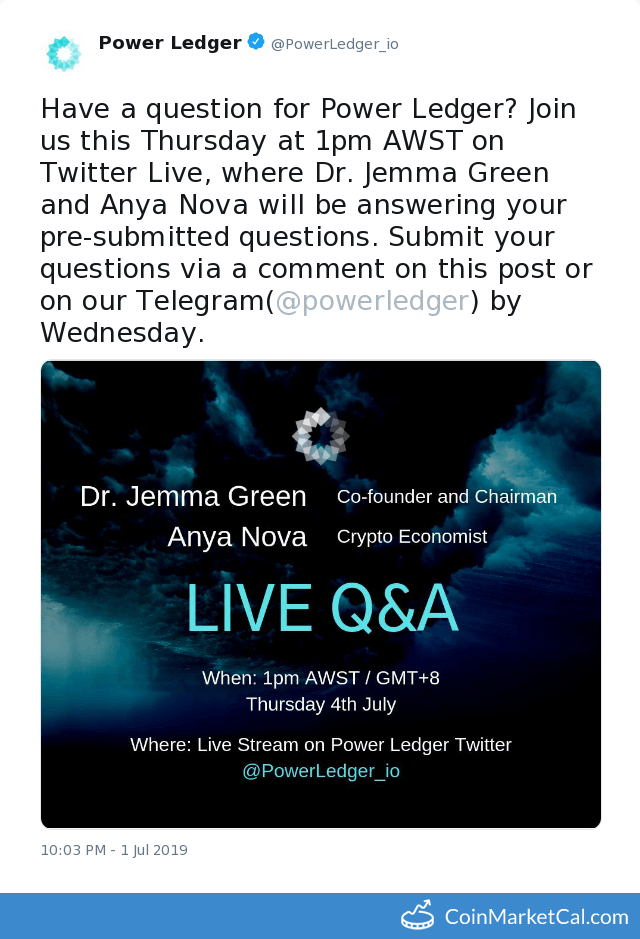 Twitter Live Q&A image
