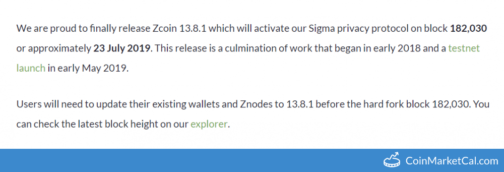 Zcoin 13.8.1 Release image