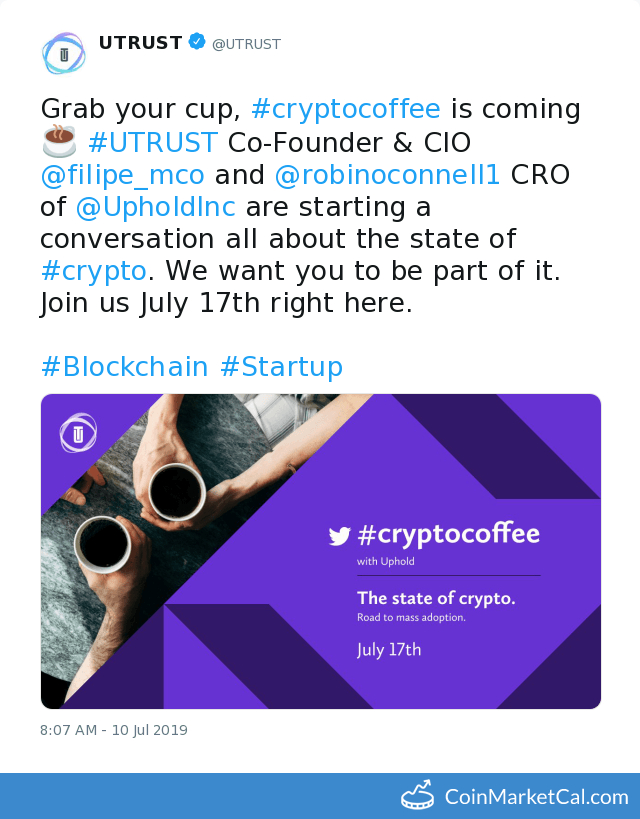 CryptoCoffee with Uphold image