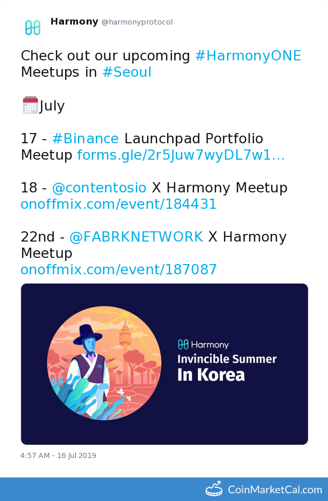 FABRK X Harmony Meetup image