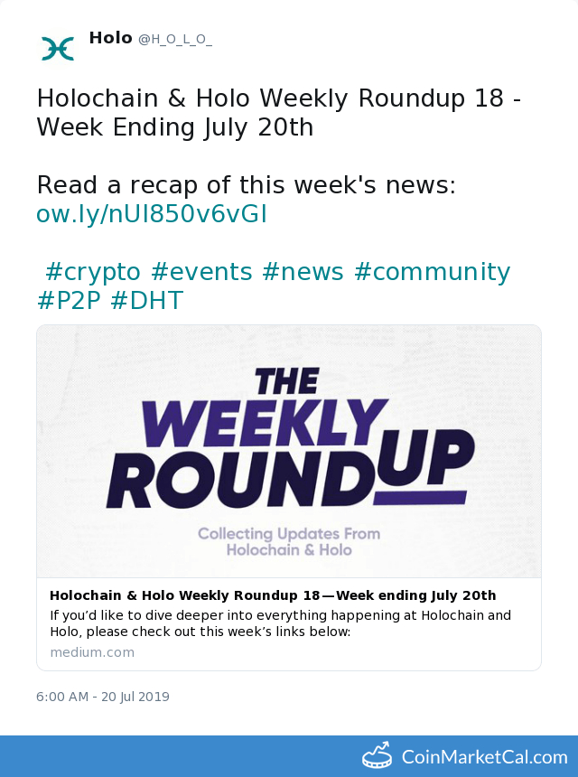 Weekly Roundup image