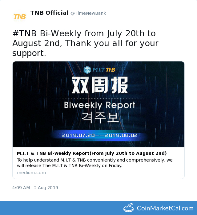Bi-weekly Report image