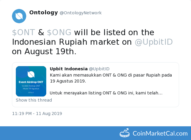 Upbit Indonesia Listing image