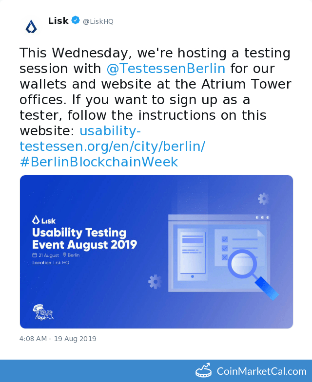 Usability Testing Event image