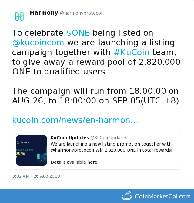 KuCoin Listing Giveaway image