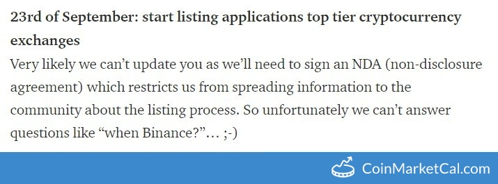 Start Listing Application image