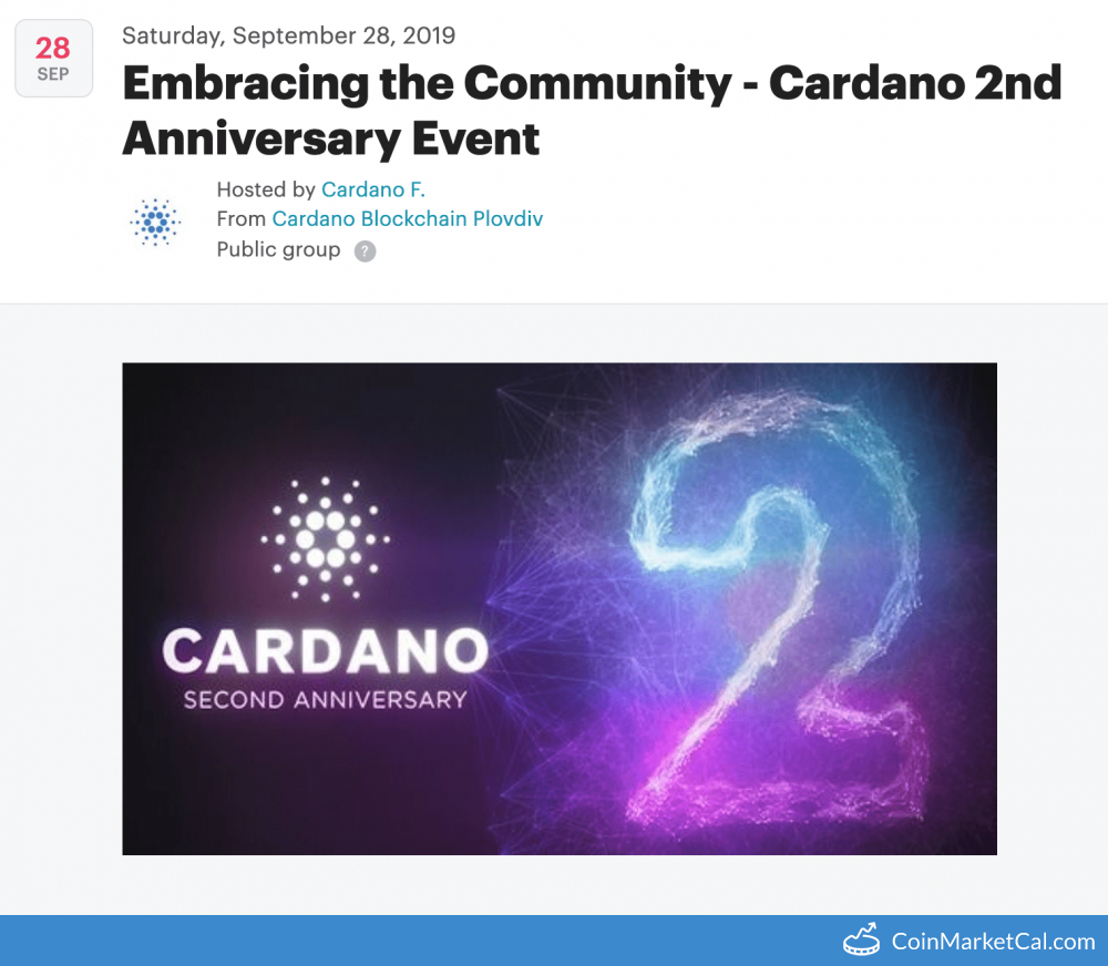 Cardano 2nd Anniversary image
