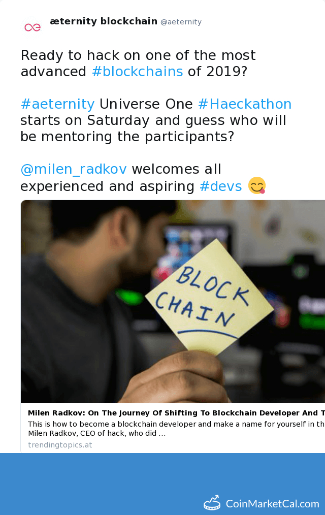 Universe One Hackathon image