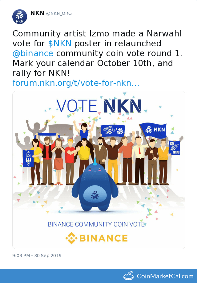 Binance Coin Vote image