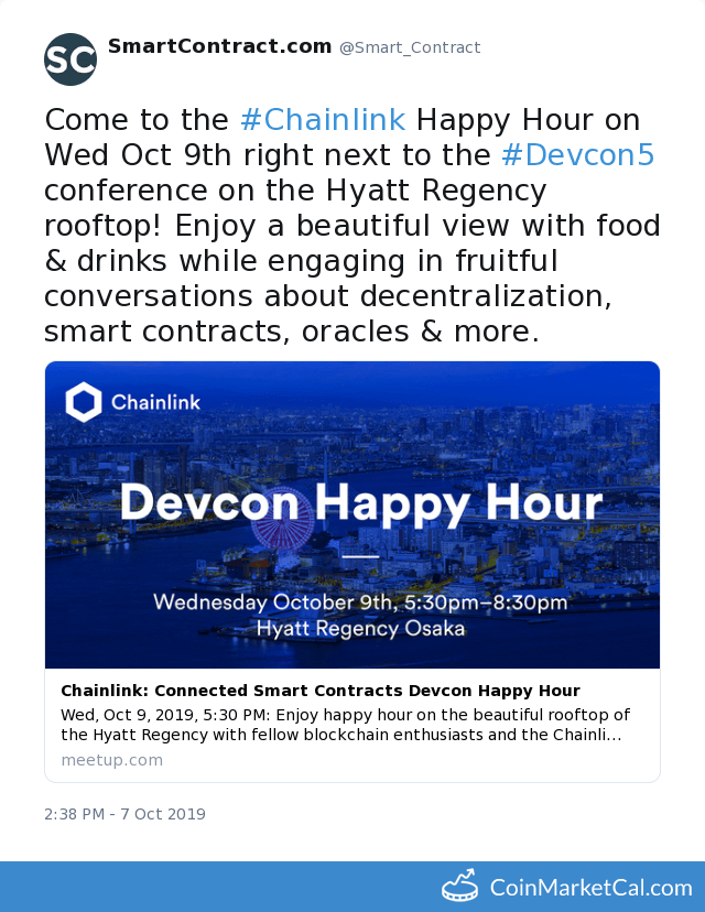 Chainlink Happy Hour image