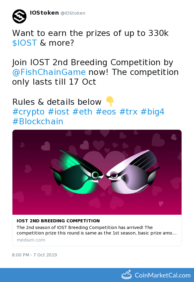 Breeding Competition Ends image