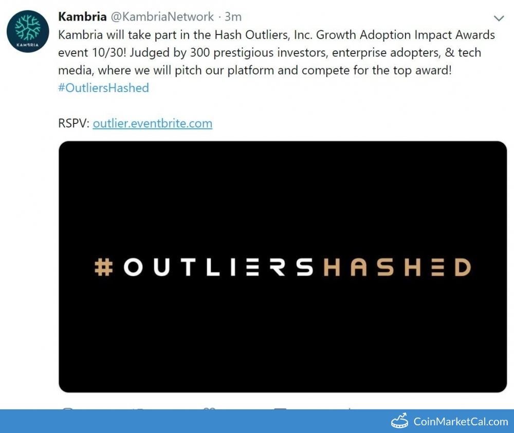 Outliers Hashed Awards image