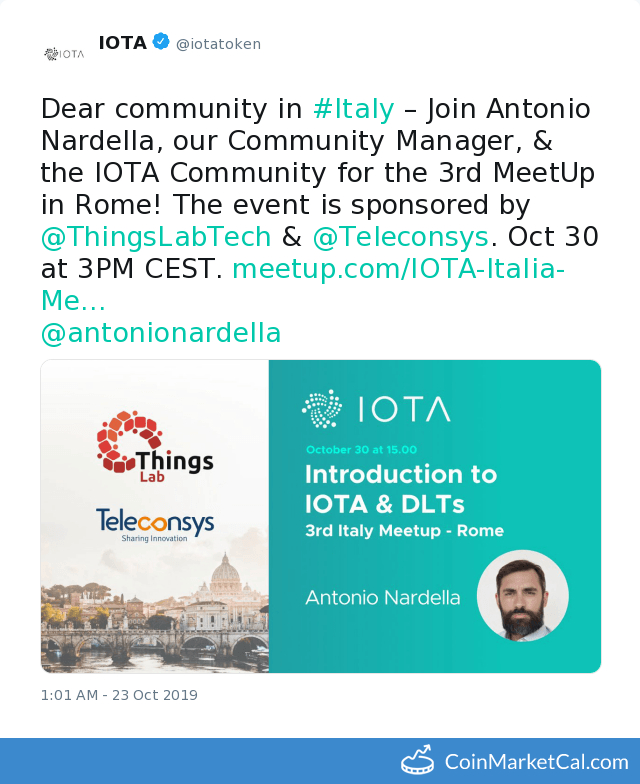 Rome Meetup image