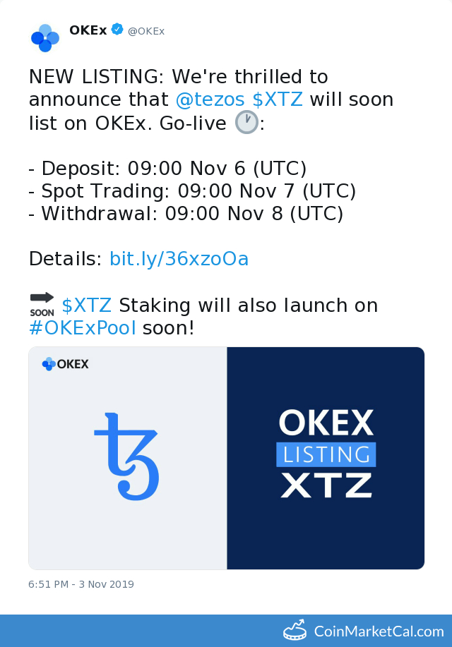 OKEx Listing image