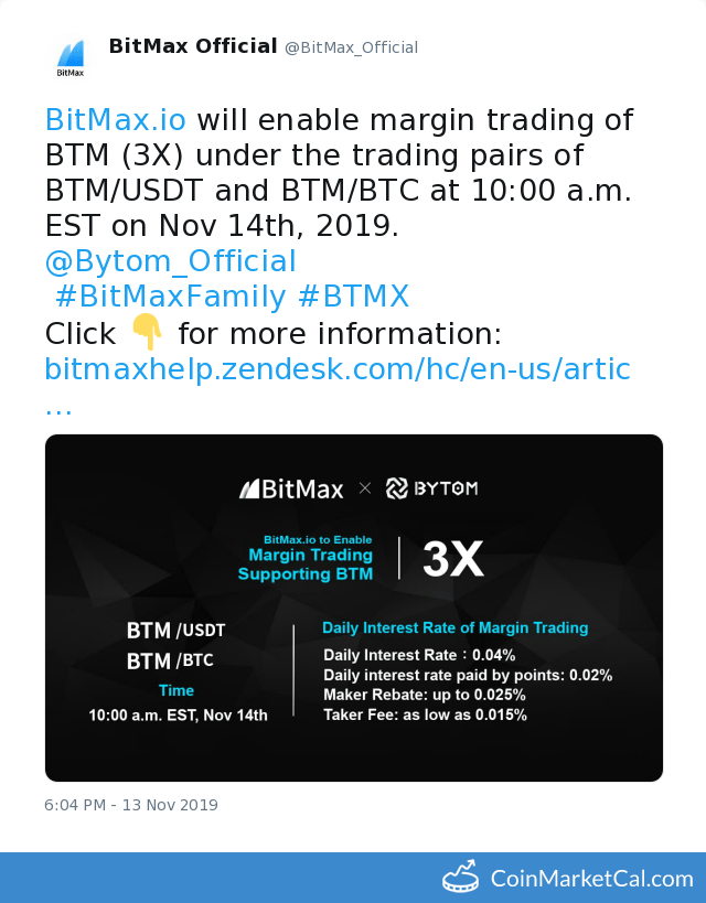 BTM Margin Trading image