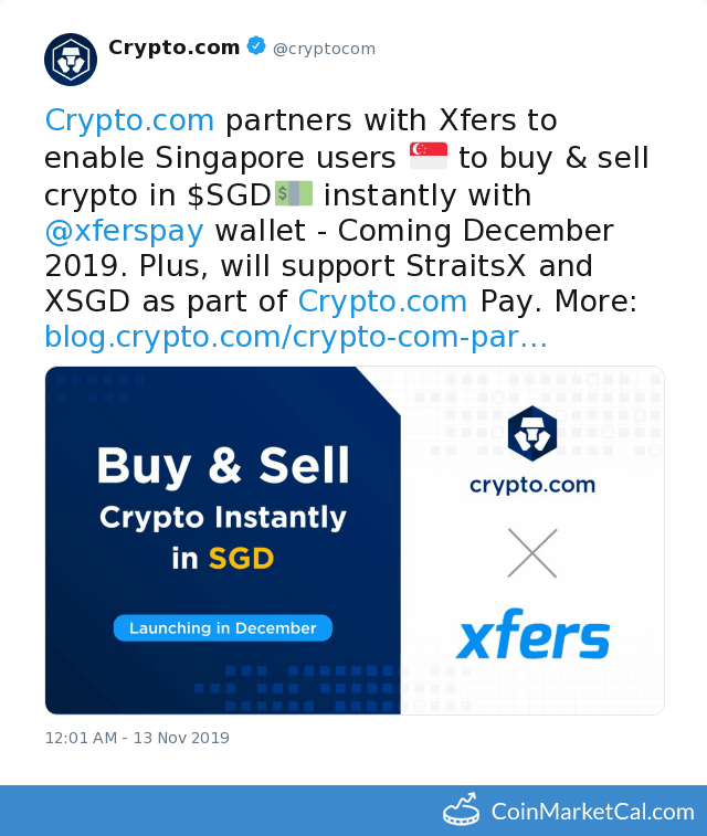 Xfers Partnership image