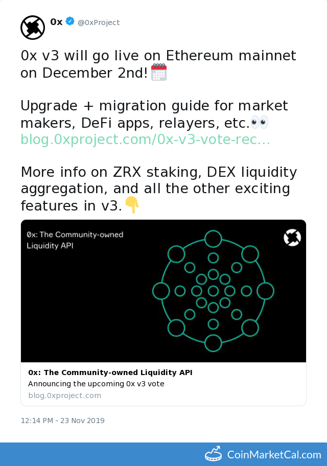 Migration to ETH Mainnet image