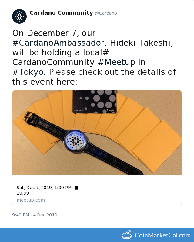 Tokyo Meetup image