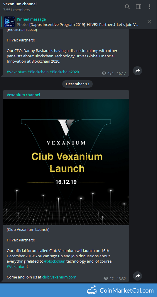 Club Vexanium Launch image