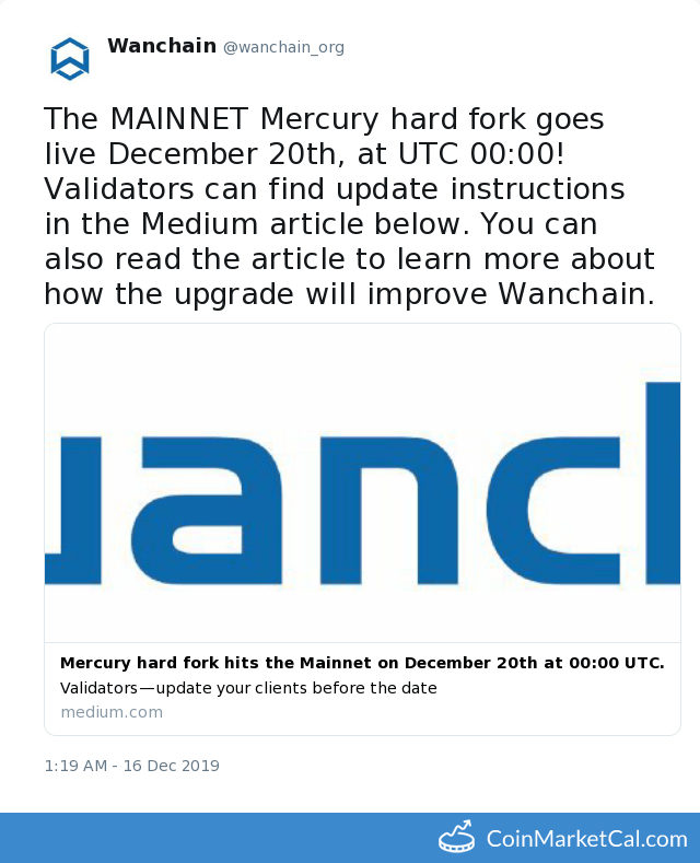 Mercury Mainnert Hardfork image