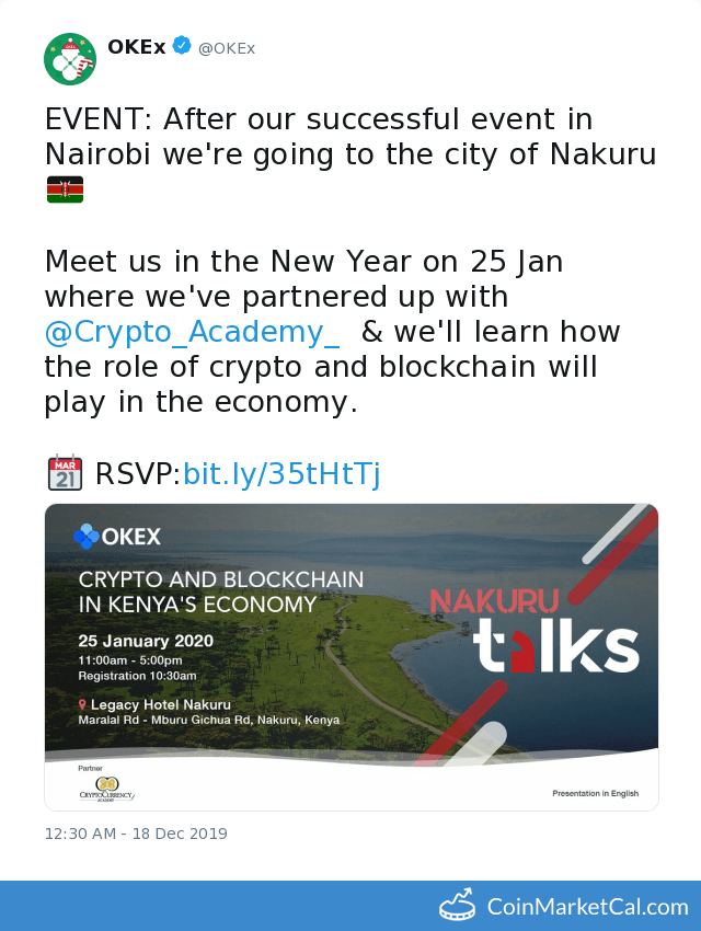 OKEx Talks - Nakuru image