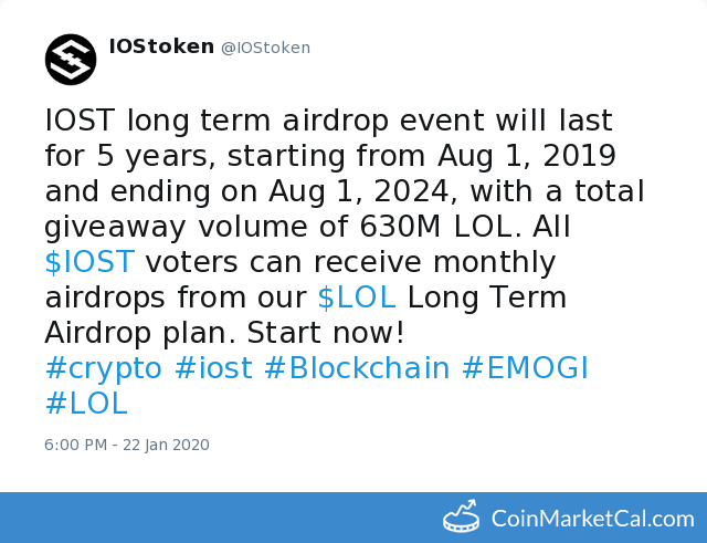 Monthly Airdrop Ends image