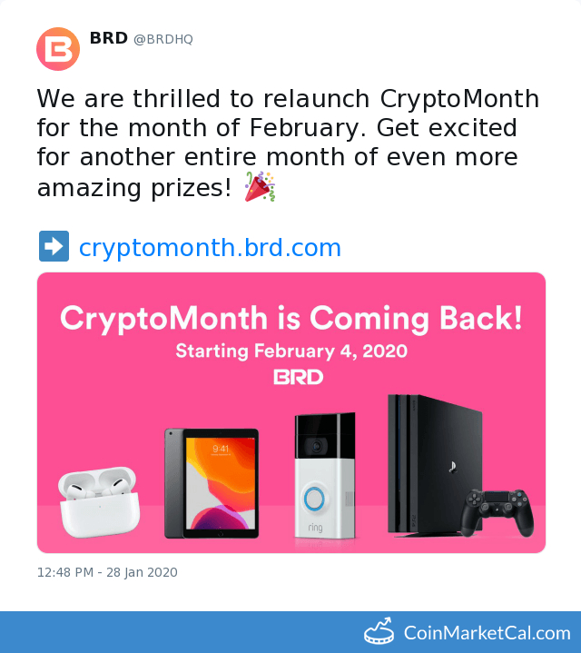 CryptoMonth Relaunch image