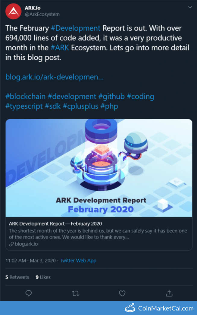 February Dev Report image