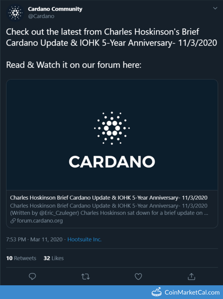 Cardano Update image