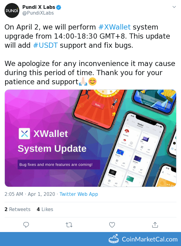 XWallet System Upgrade image