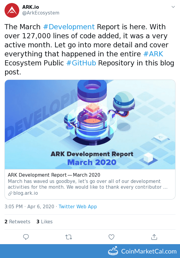 March Development Report image
