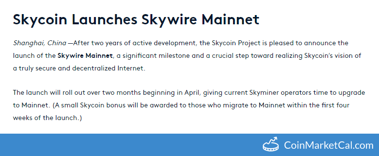 Skywire Mainnet Launch image