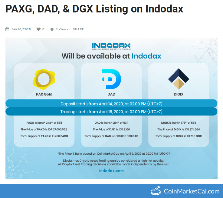 Indodax Listing image