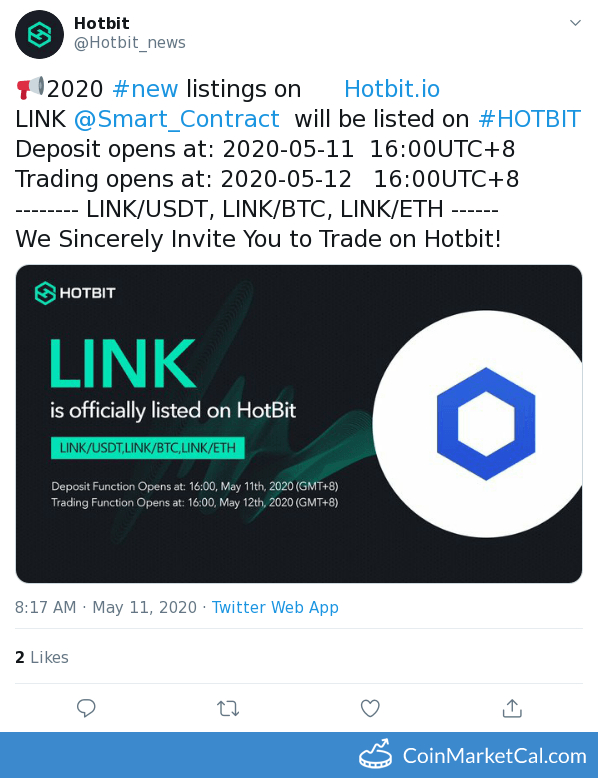 Hotbit Listing image