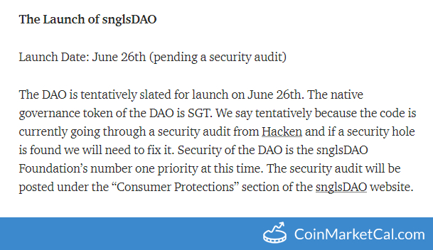 DAO Launch image