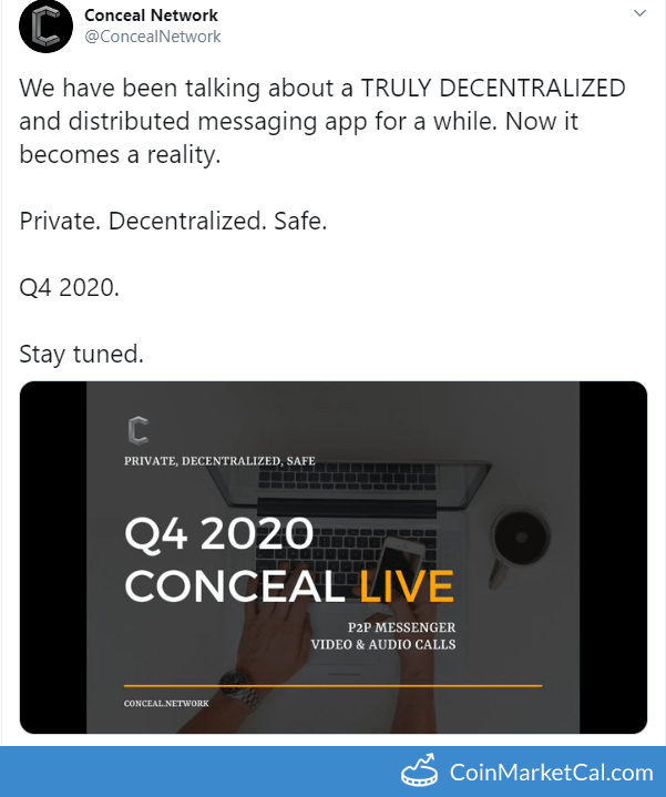 Conceal Live Release image