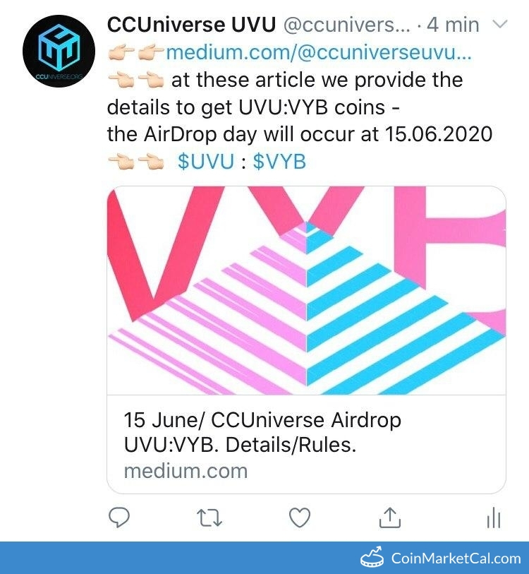 UVU:VYB Airdrop Round 1 image