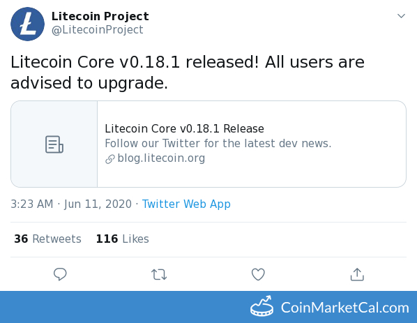 Litecoin Core v0.18.1 image